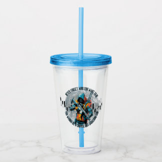 Vaso Acrílico Trade Motivation | Cyberpunk Sniper | Fantasy