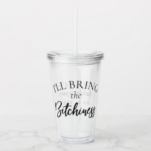 Vaso Acrílico Traer compasión Bachelorette Bridal Party