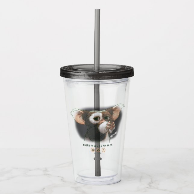 Vaso Acrílico Trasto Habrá Caos (Anverso)