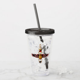 Vaso Acrílico TSDS: Gráfico de escudos de Seth