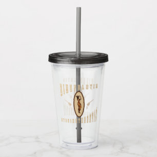 Vaso Acrílico Tubo acrílico de alta alutina occidental recta de