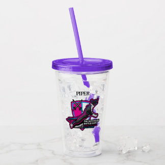 Vaso Acrílico Tubo del tumbler del piper