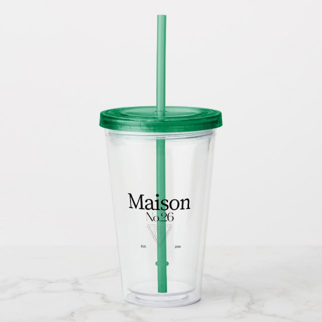 Vaso Acrílico Tumbler (Anverso)