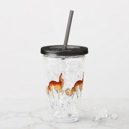 Vaso Acrílico Tumbler acrílico borzoi
