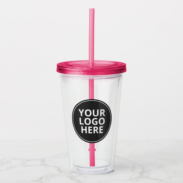 Vaso Acrílico Tumbler acrílico con gol personalizado (Anverso)