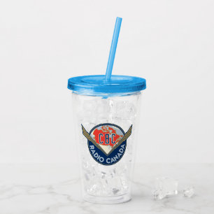 Vaso Acrílico Tumbler acrílico con logotipo CBC 1940