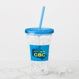 Vaso Acrílico Tumbler acrílico con logotipo CBC 1958