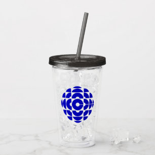 Vaso Acrílico Tumbler acrílico con logotipo CBC 1986