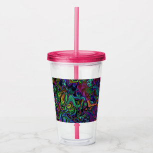 Vaso Acrílico Tumbler acrílico de fusión del cerebro