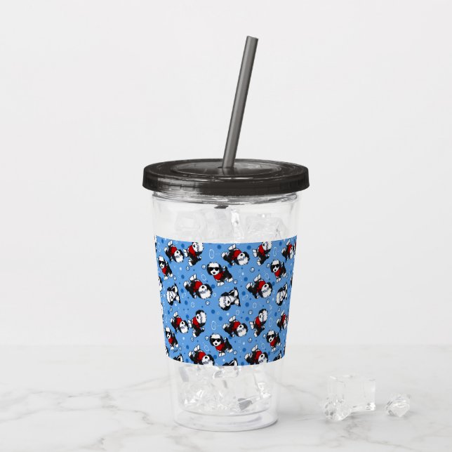 Vaso Acrílico Tumbler acrílico de KiniArt (Reverso (hielo))