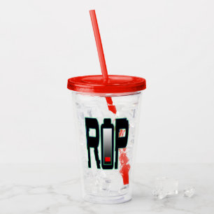 Vaso Acrílico Tumbler acrílico de la batería RIP