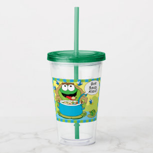 Vaso Acrílico Tumbler acrílico de la pascua 16 onzas de rana