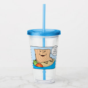 Vaso Acrílico Tumbler acrílico de la pascua 16 oz Funny Seder To