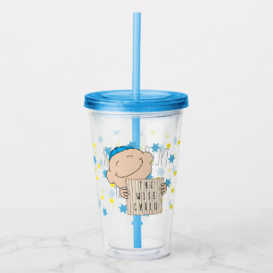 Vaso Acrílico Tumbler acrílico de la Pascua El Niño Sabio 2