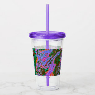 Vaso Acrílico Tumbler acrílico de mármol amargo