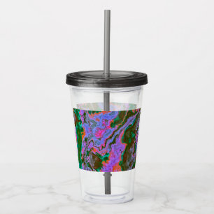 Vaso Acrílico Tumbler acrílico de mármol amargo