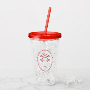 Vaso Acrílico Tumbler acrílico en rojo