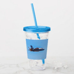 Vaso Acrílico Tumbler acrílico F-35A Lightning II