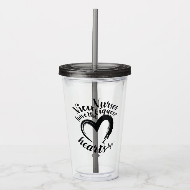 Vaso Acrílico Tumbler acrílico más grande de la NICU (Anverso)