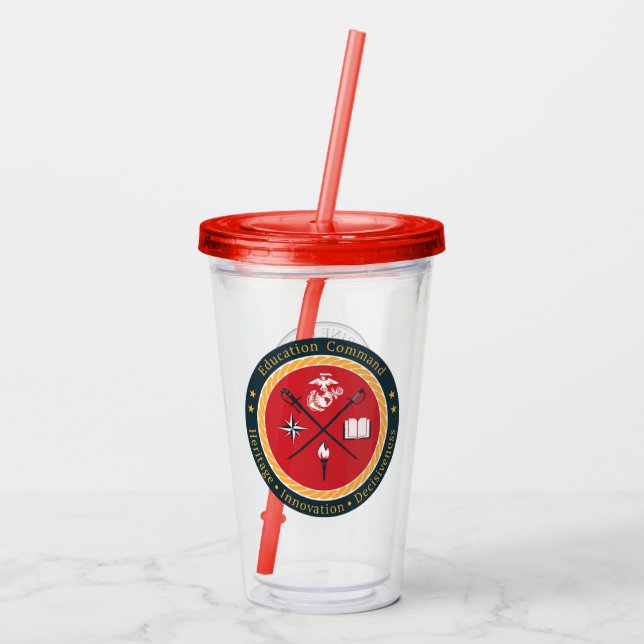 Vaso Acrílico Tumbler acrílico MCU (Reverso)