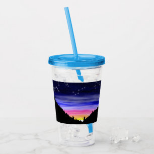 Vaso Acrílico Tumbler acrílico nocturno de Diamond