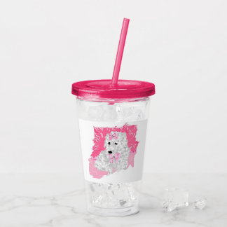 Vaso Acrílico Tumbler acrílico para una niña bebé