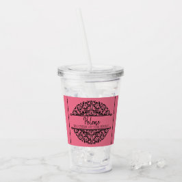 VASO ACRÍLICO TUMBLER ACRÍLICO PERSONALIZADO PARA LA MADRE DE LA