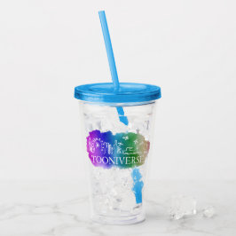 Vaso Acrílico Tumbler acrílico tooniverso 