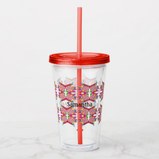 Vaso Acrílico Tumbler de Bingo Personalizado