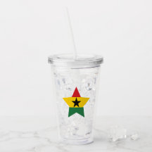 Tumbler de la bandera de Ghana