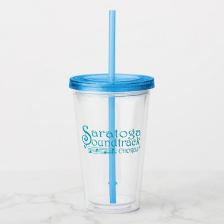Vaso Acrílico Tumbler de paja