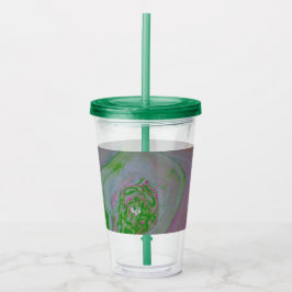 Vaso Acrílico Tumbler de vertido acrílico de sandía