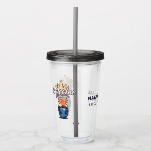Vaso Acrílico Tumores de texto del personalizado de bienvenida d
