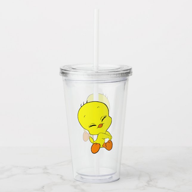Vaso Acrílico Tweety (Anverso)