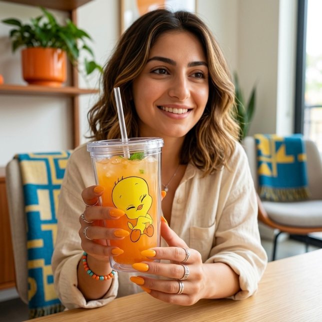 Vaso Acrílico Tweety (Subido por el creador)