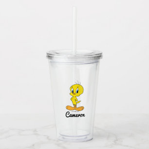 Vaso Acrílico TWEETY™   Ave inteligente