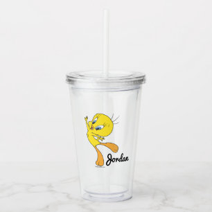 Vaso Acrílico TWEETY™ See Me Fly