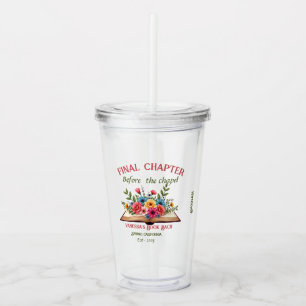 Vaso Acrílico Último capítulo antes de la bachillerato