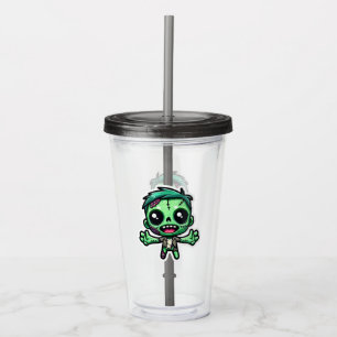 Vaso Acrílico Un zombi divertido