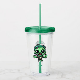 Vaso Acrílico Un zombi divertido