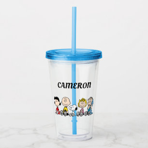 Vaso Acrílico Una pandilla de cacahuetes juntos