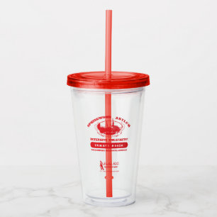 Vaso Acrílico Una pesadilla en la calle Elm Asilo de Springwoo