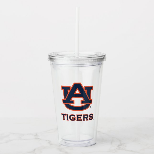 Vaso Acrílico Universidad Auburn | Auburn (Anverso)