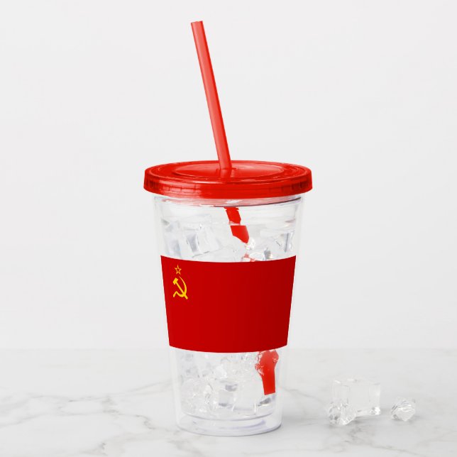 VASO ACRÍLICO URSS (Anverso (hielo))