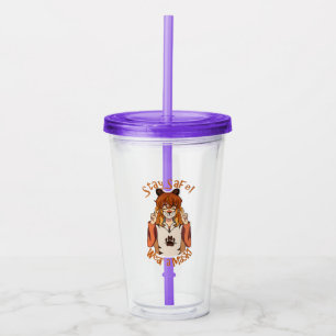 Vaso Acrílico ¡Usa una máscara!