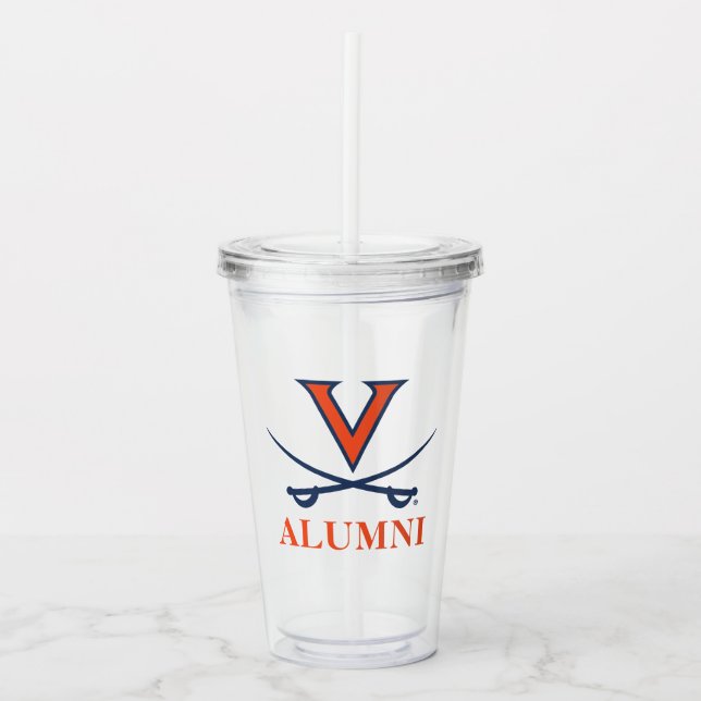 Vaso Acrílico V Sabre Exalumnos (Anverso)