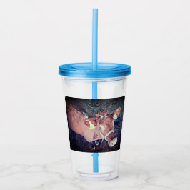 Vaso Acrílico Vaca marrón