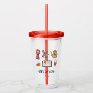 Vaso Acrílico Vamos a ponernos cómodos