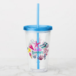 Vaso Acrílico Verano