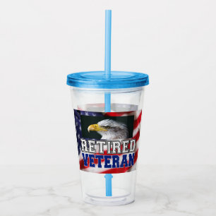 Vaso Acrílico Veterano retirado